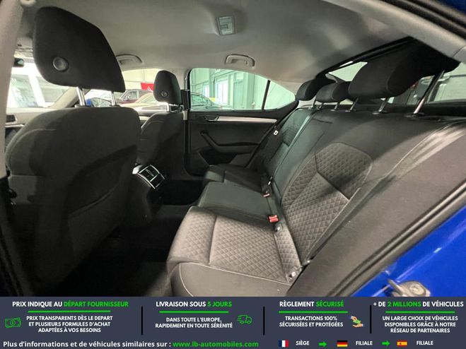 Skoda Superb 2.0 TDI 150  BVM Bleu de 2021