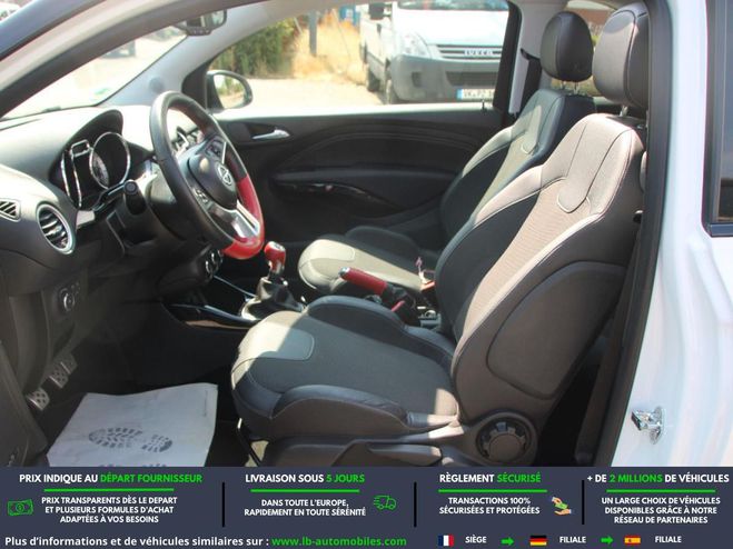 Opel Adam 1.0 115 ch Blanc de 2018