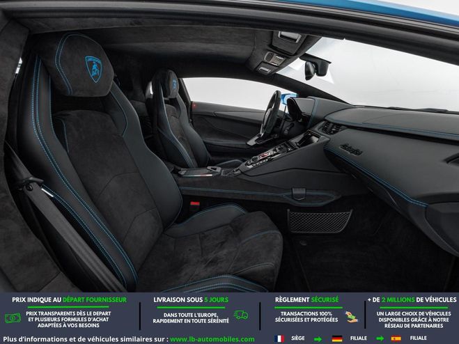 Lamborghini Aventador S 6.5 V12 740 Bleu de 2020