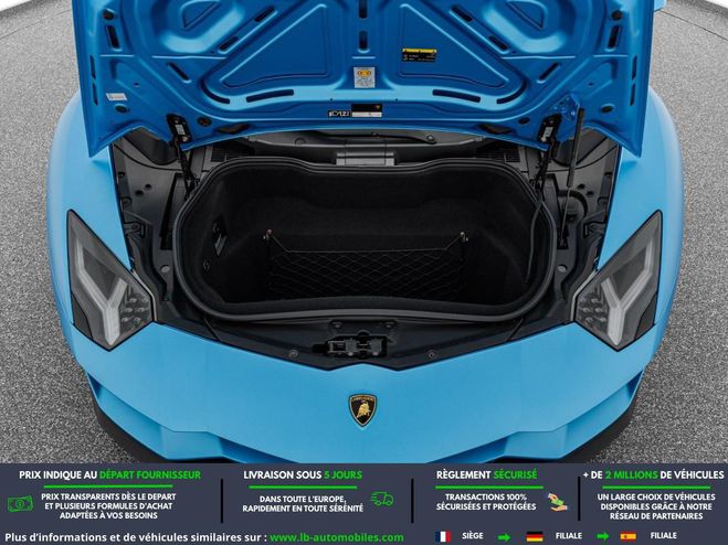 Lamborghini Aventador S 6.5 V12 740 Bleu de 2020