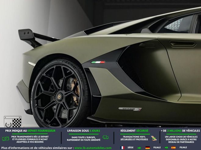 Lamborghini Aventador SVJ 6.5 V12 770 Vert Mate de 2019