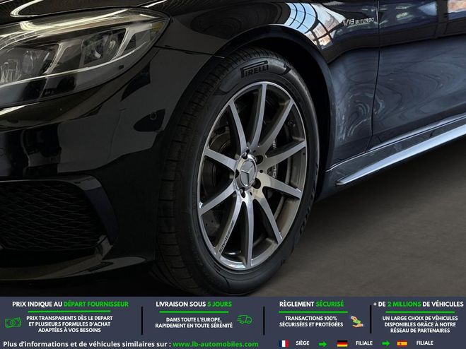 Mercedes Classe S 63 Noir M�tallique de 2015