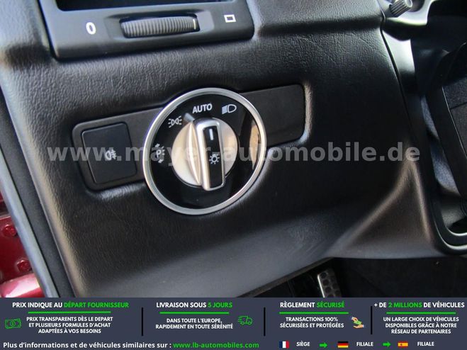 Mercedes Classe G 500 BVA Rouge M�tallique de 2017