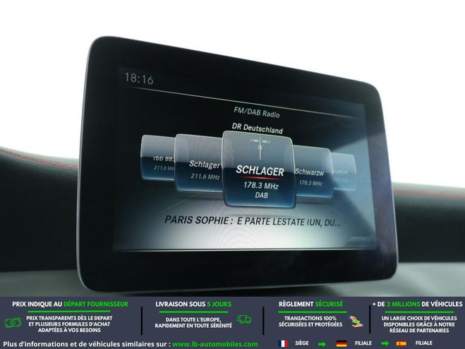 Mercedes Classe CLA 250 BVA 4Matic Blanc de 2016