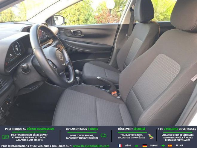 Hyundai I20 1.2 84 Blanc de 2023