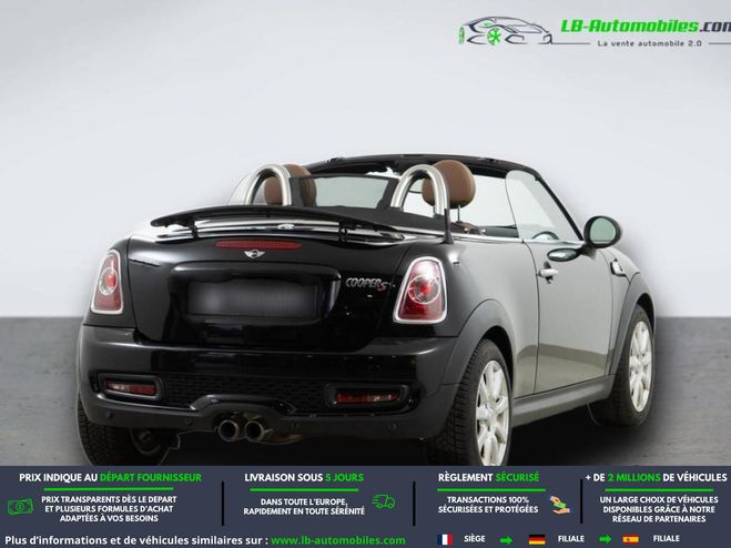 Mini Cabrio 184 ch BVM Noir M�tallique de 2013