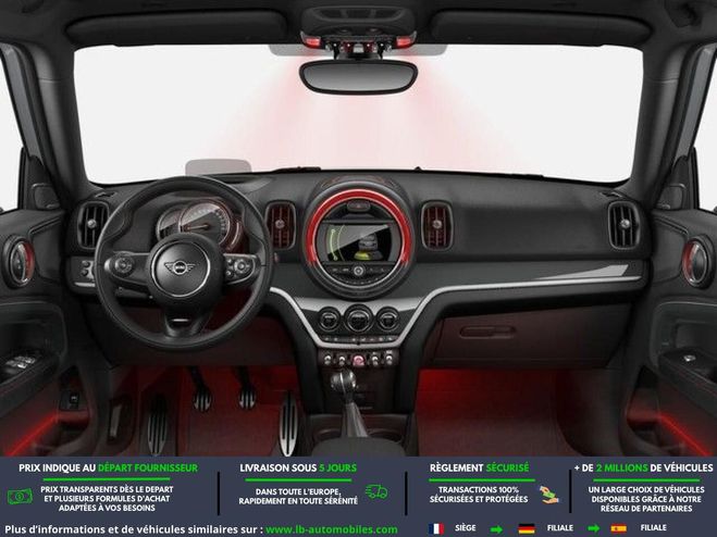 Mini Cabrio John  Works  231 ch BVM Blanc M�tallique de 2019
