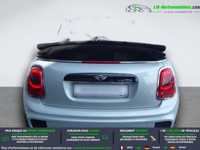 Mini Cabrio 231 ch John  Works BVA Blanc M�tallique de 2016