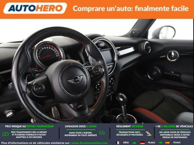 Mini Cabrio 231 ch John  Works BVA Rouge M�tallique de 2017