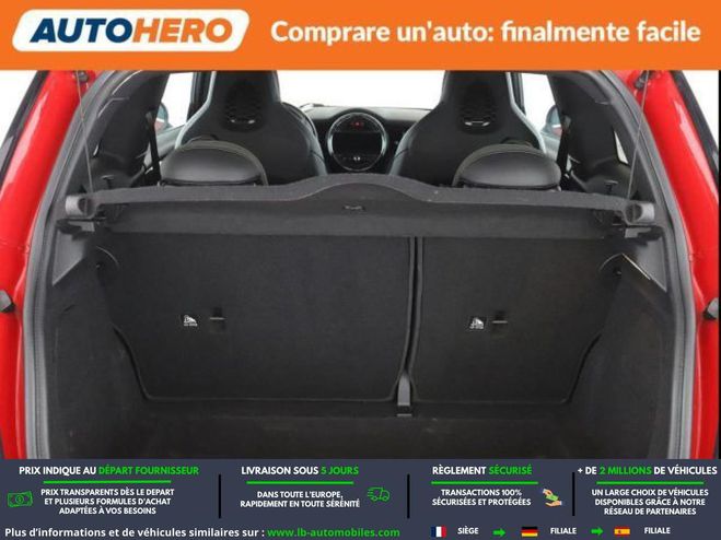 Mini Cabrio 231 ch John  Works BVA Rouge M�tallique de 2017
