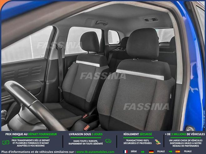 Citroen C3 BlueHDi 120 BVA Bleu M�tallique de 2022