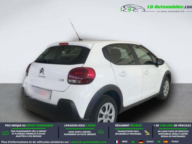 Citroen C3 PURE TECH 68 BVM Blanc M�tallique de 2018