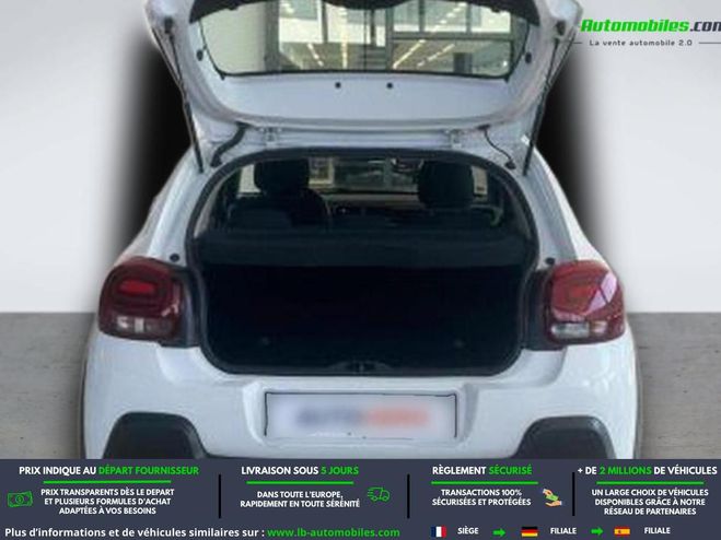 Citroen C3 PURE TECH 68 BVM Blanc M�tallique de 2018