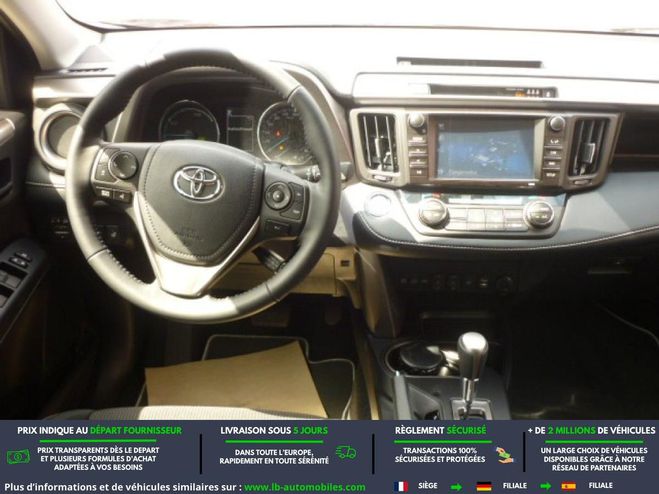 Toyota RAV 4 Hybride 197ch 2WD Noir M�tallique de 2018