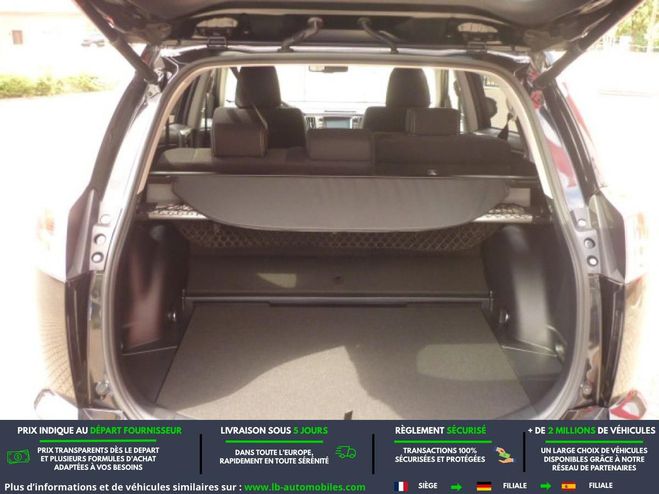 Toyota RAV 4 Hybride 197ch 2WD Noir M�tallique de 2018