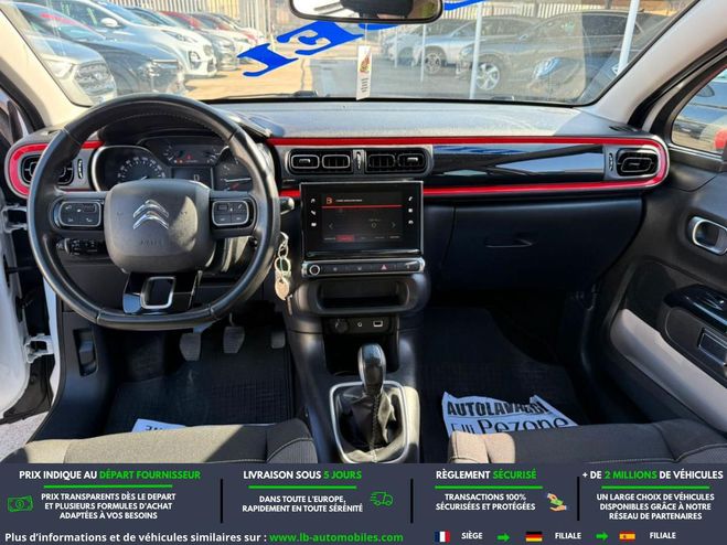 Citroen C3 BlueHDi 75 BVM Blanc de 2017