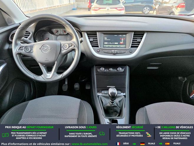 Opel Grandland X 1.5 D 130 ch BVM Gris M�tallique de 2019