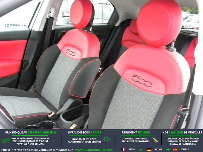 Fiat 500 1.3 MultiJet 95 ch BVM Blanc M�tallique de 2017