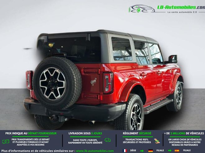 Ford Bronco 2.7l V6 EcoBoost 335 ch BVA Rouge M�tallique de 2025