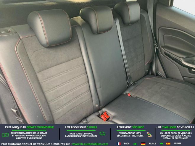 Ford Ecosport 1.0 EcoBoost 140 BVM Noir M�tallique de 2018