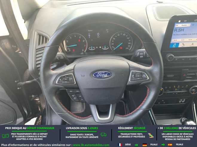 Ford Ecosport 1.0 EcoBoost 140 BVM Noir M�tallique de 2018