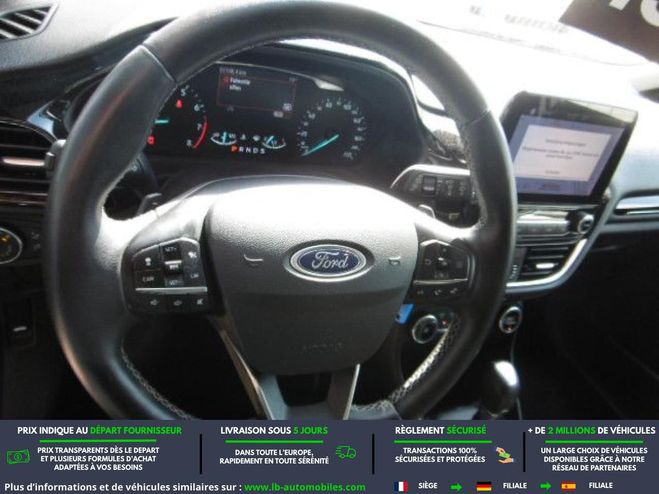 Ford Fiesta 1.0 EcoBoost 100 ch BVA Gris M�tallique de 2018