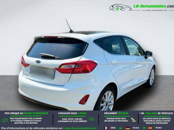 Ford Fiesta 1.0 EcoBoost 100 ch BVM Blanc de 2018