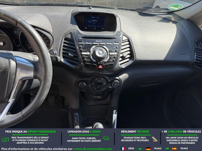 Ford Ecosport 1.0 EcoBoost 125 Noir M�tallique de 2017