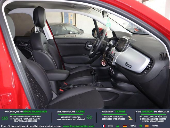 Fiat 500 1.3 Multijet 95 ch BVM Rouge M�tallique de 2021