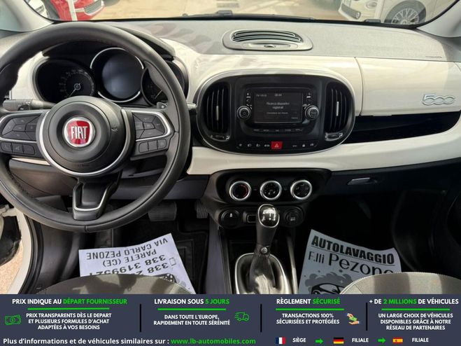 Fiat 500 1.3 Multijet 95 ch BVA Blanc de 2017