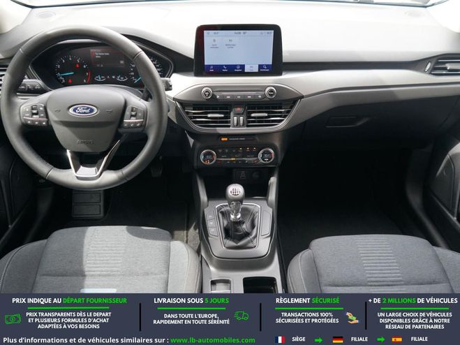 Ford Focus 1.0 Flexifuel 125 mHEV BVM Blanc de 2023