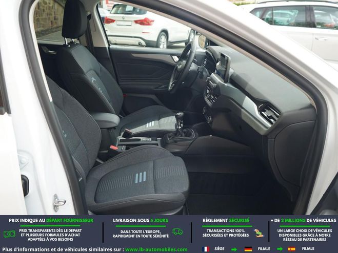 Ford Focus 1.0 Flexifuel 125 mHEV BVM Blanc de 2023