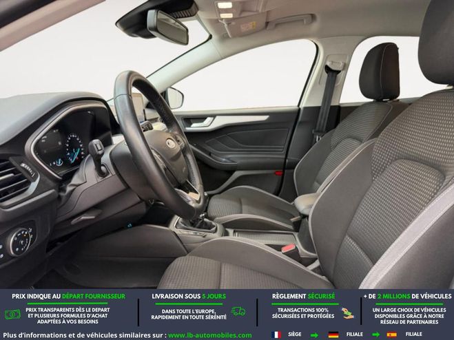 Ford Focus 1.0 Flexifuel 125 mHEV BVM Blanc de 2022