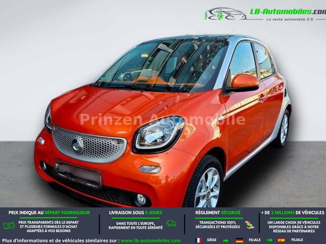 Smart Forfour 1.0 71 ch  BVA Argent� M�tallique de 2015