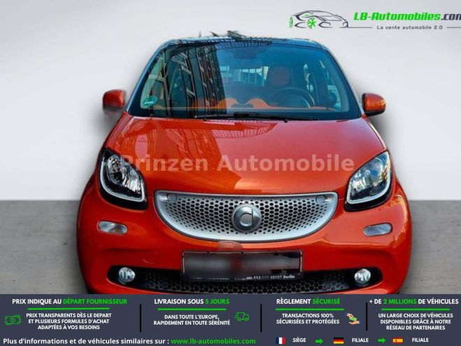 Smart Forfour 1.0 71 ch  BVA Argent� M�tallique de 2015