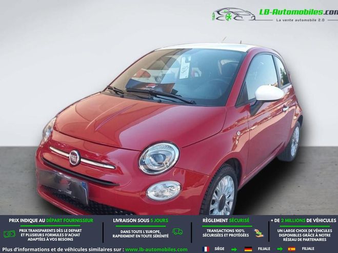 Fiat 500 1.2 69 ch BVA Rouge de 2021