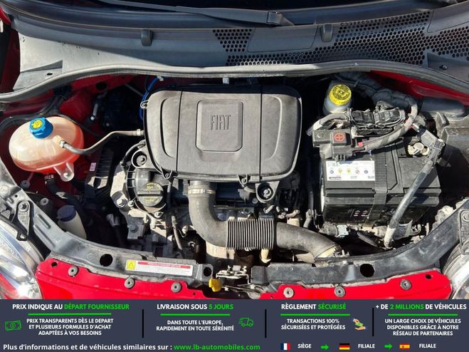 Fiat 500 1.2 69 ch BVA Rouge de 2021