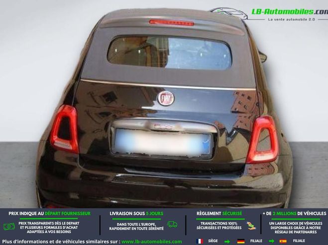 Fiat 500 1.2 69 ch BVA Noir de 2019