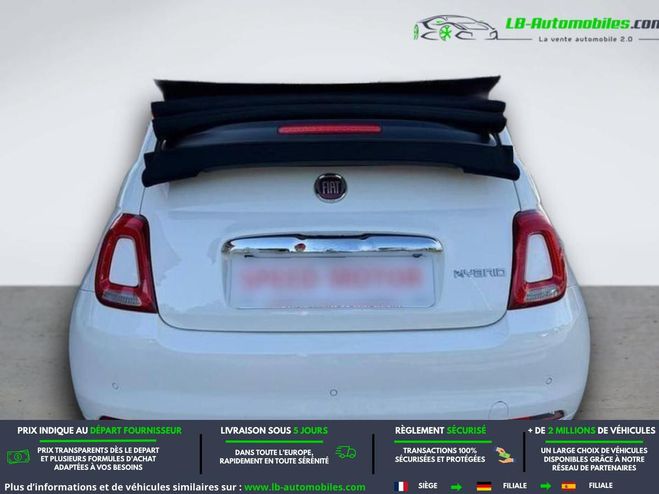 Fiat 500 1.0 70 ch Hybride BSG Blanc M�tallique de 2022