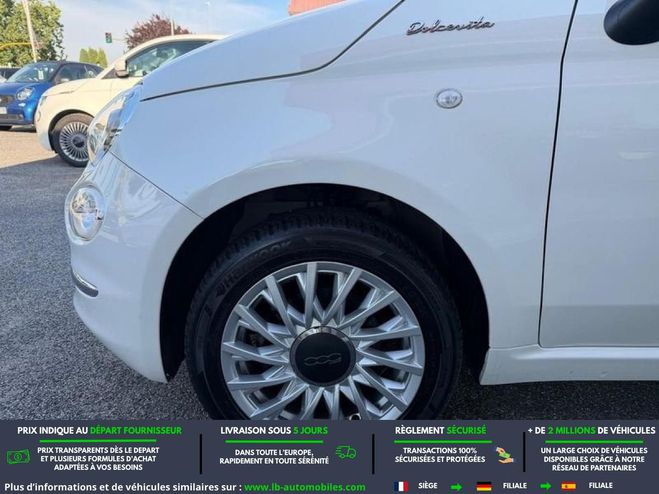 Fiat 500 1.0 70 ch Hybride BSG Blanc M�tallique de 2023