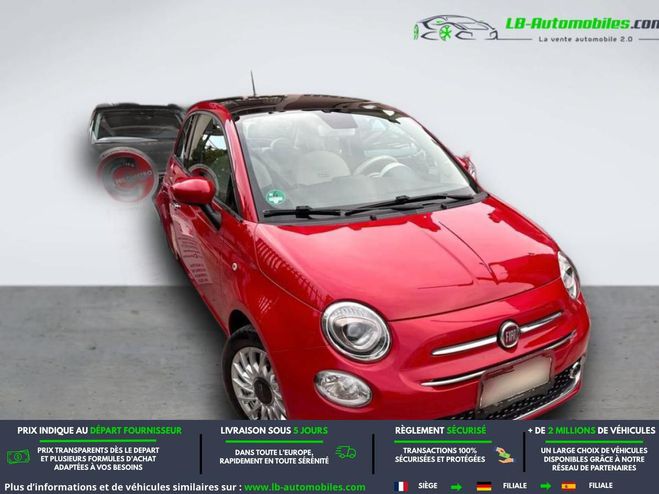 Fiat 500 1.2 69 ch BVA Rouge de 2019