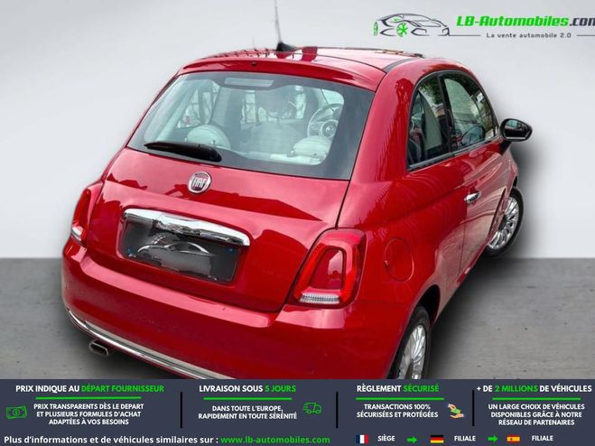 Fiat 500 1.2 69 ch BVA Rouge de 2019