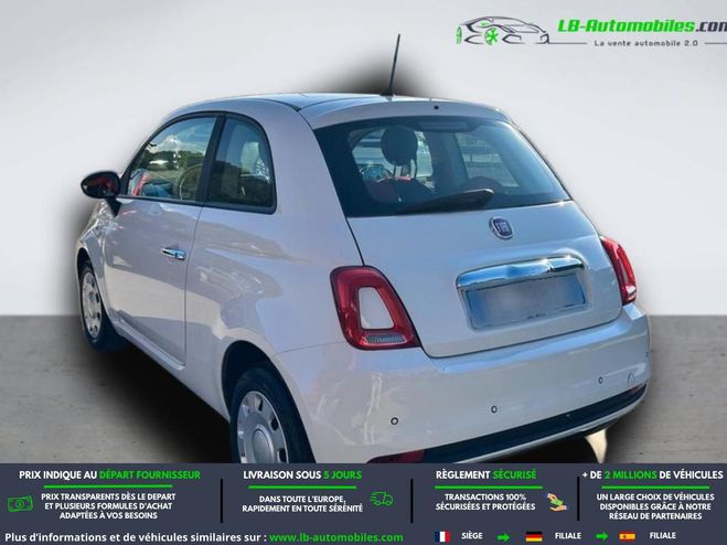 Fiat 500 1.2 69 ch BVA Blanc de 2017