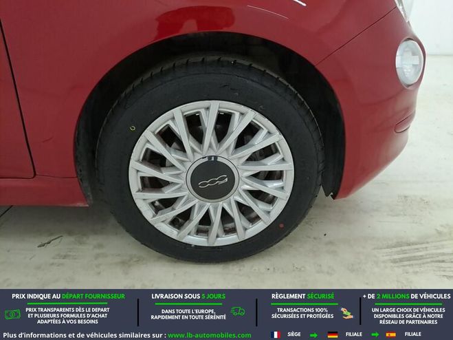 Fiat 500 1.0 70 ch Hybride BSG Rouge de 2022