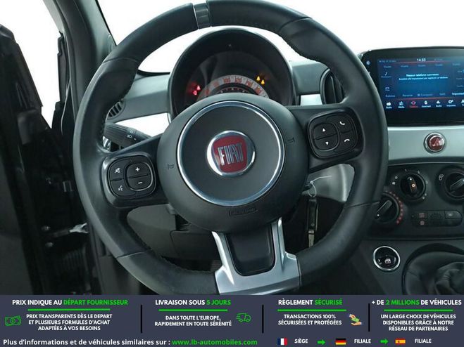 Fiat 500 1.0 70 ch Hybride BSG Noir de 2022