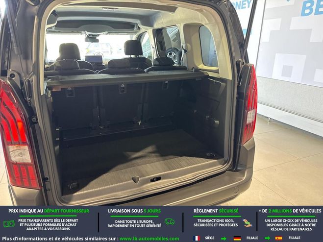 Peugeot Rifter BlueHDi 100  BVM Noir de 2026