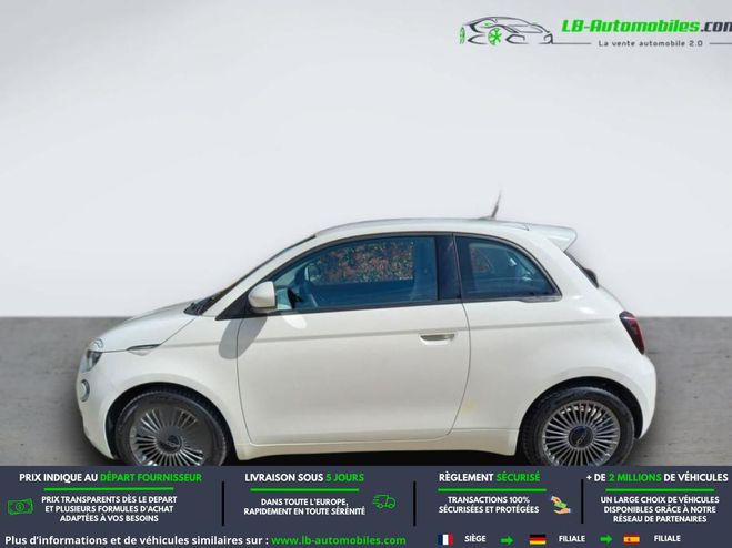 Fiat 500 3+1 e 118 ch BVA Blanc de 2021