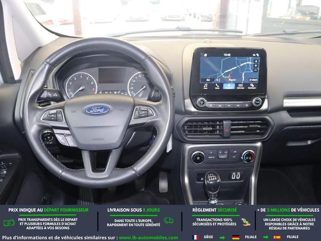Ford Ecosport 1.0 EcoBoost 125ch BVM Argent� M�tallique de 2018