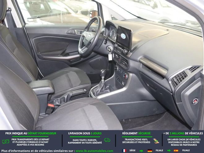 Ford Ecosport 1.0 EcoBoost 125ch BVM Argent� M�tallique de 2018