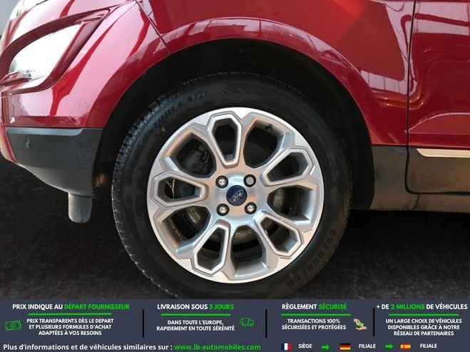 Ford Ecosport 1.0 EcoBoost 140 BVM Rouge M�tallique de 2018